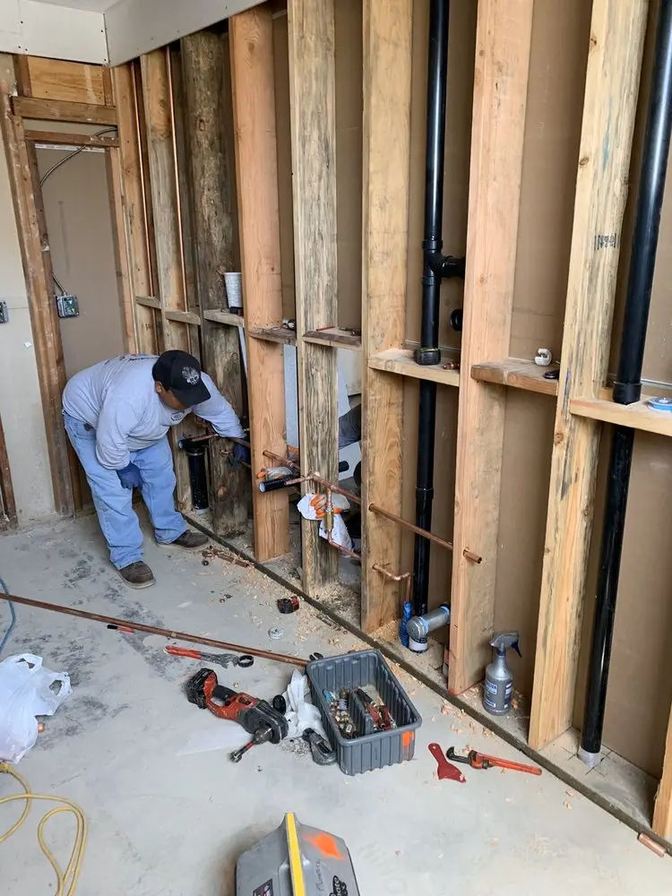 Commercial rough-in plumbing for Gas Line Repair in Winding River Village